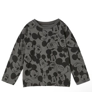 ZARA Disney Mickey Mouse Long Sleeve Tee
